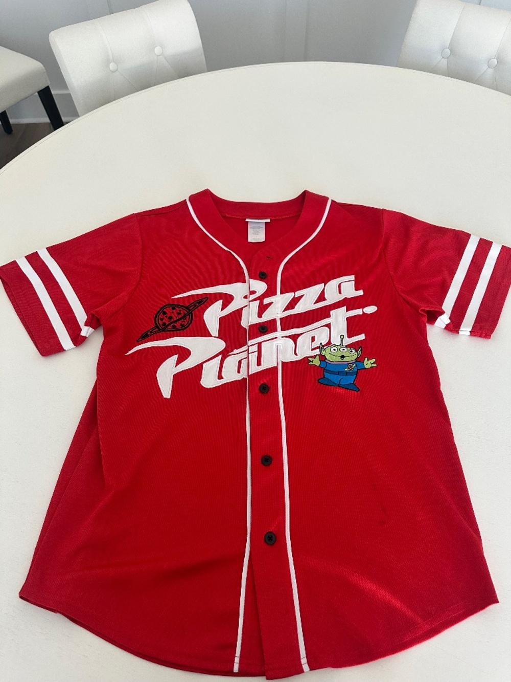 Disney Pizza Planet Baseball Jersey